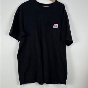 Carhartt Men’s 2XL Tall Black Short Sleeve Pocket Tee Workwear Heavyweight